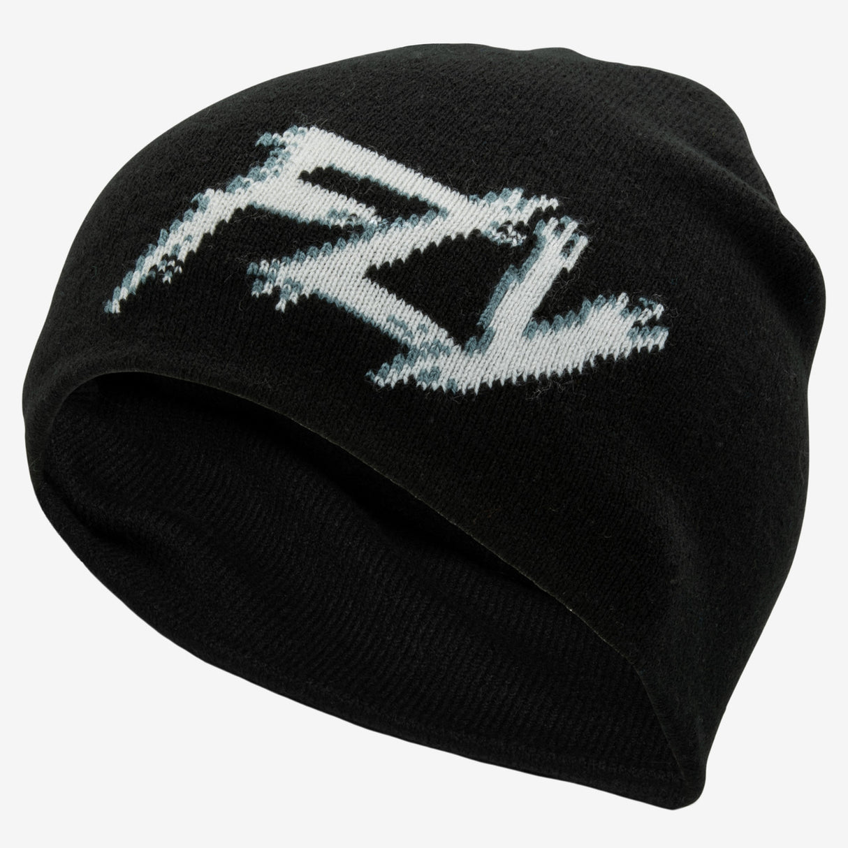 Fly Racing Fitted Beanie - Black/Grey