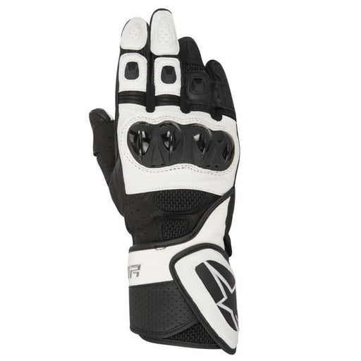 Alpinestars Stella SP Air Leather Glove - Black/White - MotoHeaven
