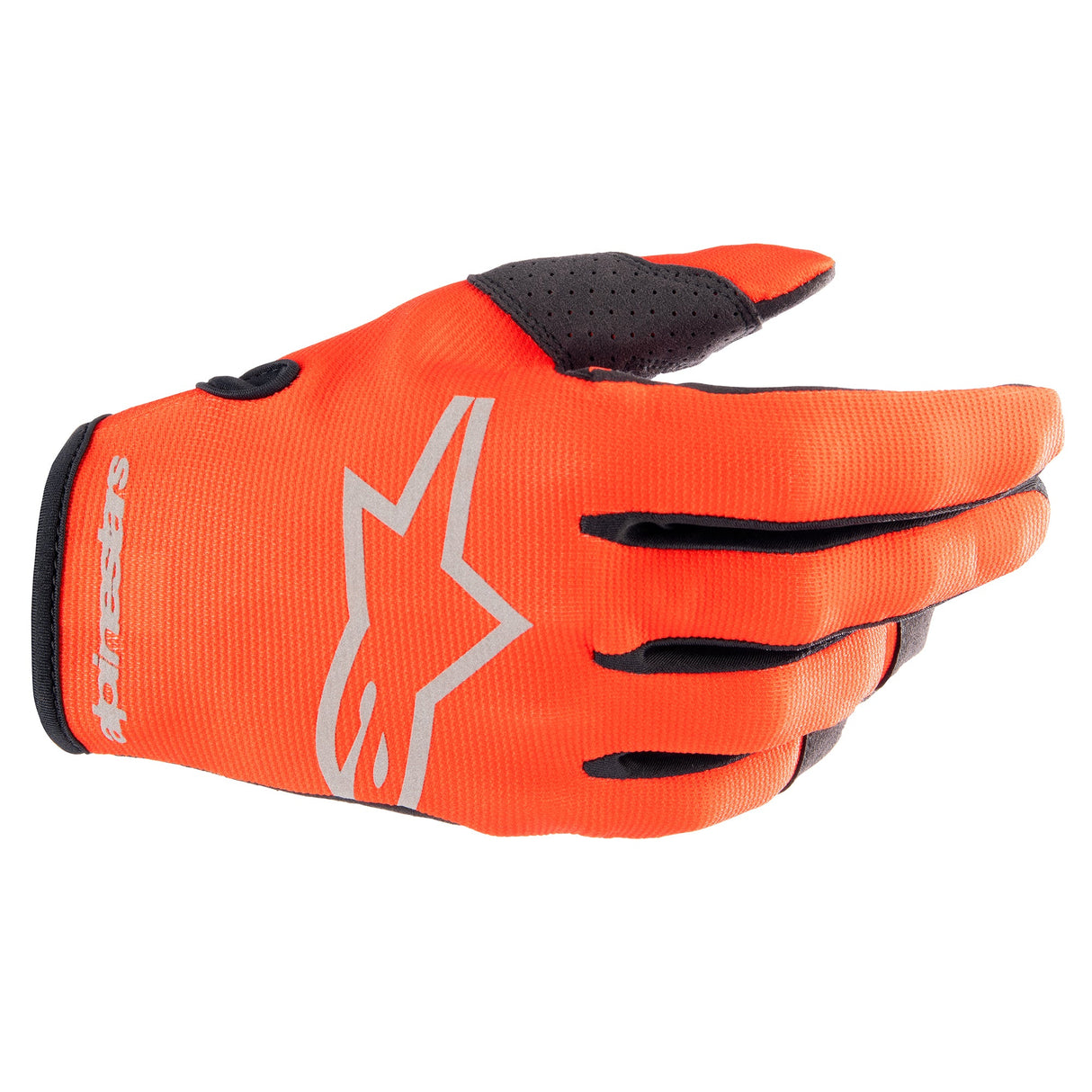 Alpinestars 2023 Youth Radar Gloves - Hot Orange/Black