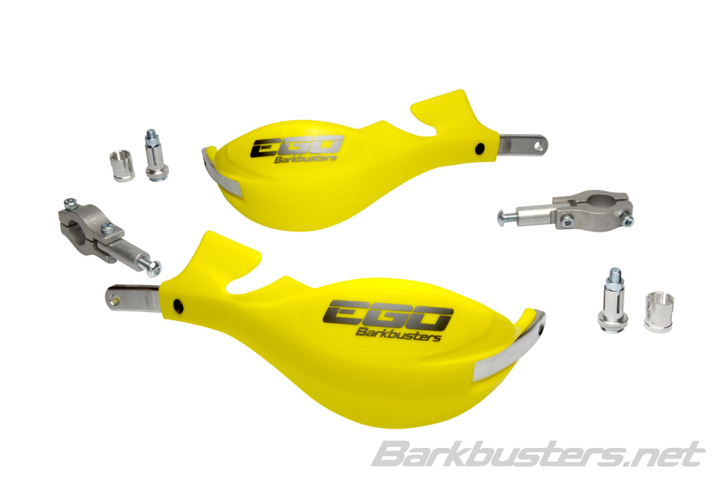 Barkbusters Ego Handguard - Two Point Mount (Straight 22mm) - Yellow