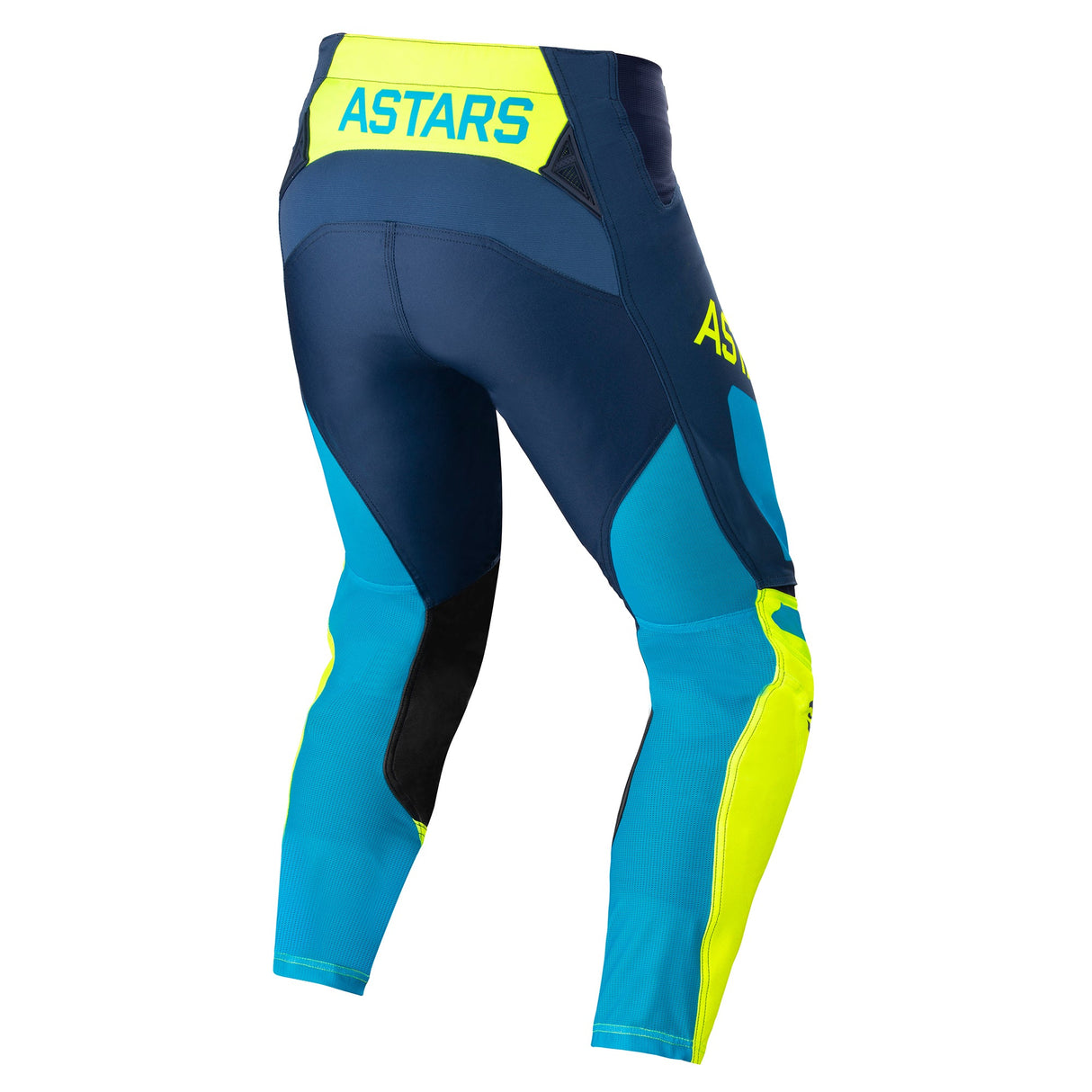 Alpinestars 2022 Techstar Factory Pants - Blue/Yellow/Fluro Blue