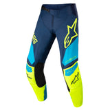 Alpinestars 2022 Techstar Factory Pants - Blue/Yellow/Fluro Blue