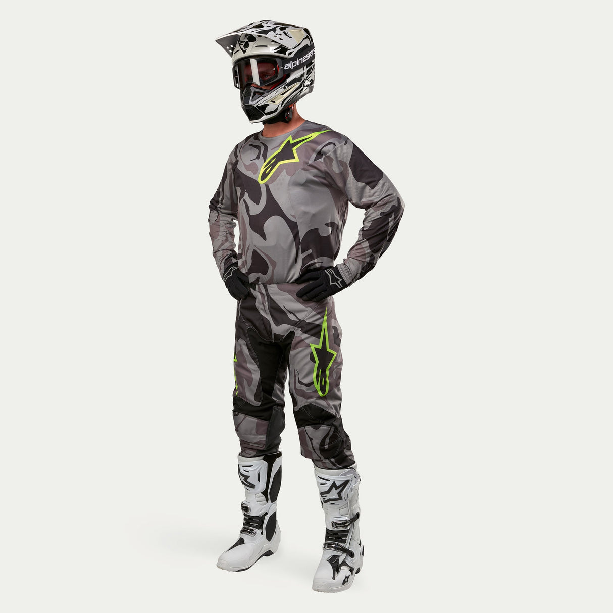 Alpinestars 2024 Racer Tactical Pants - Cast Gray Camo Magnet