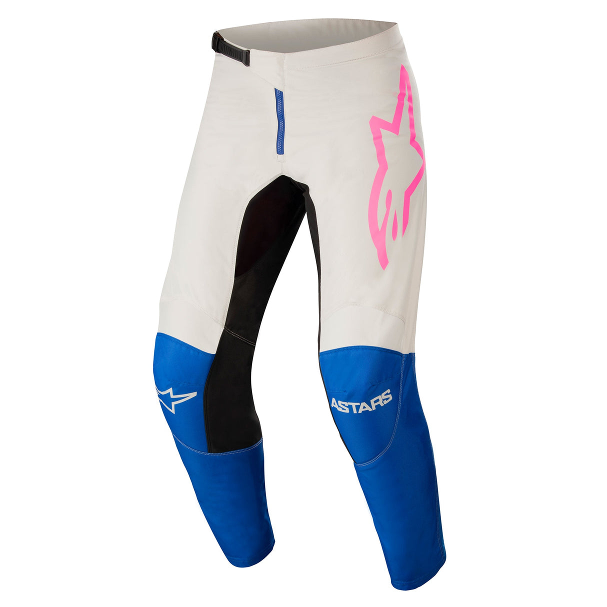 Alpinestars 2022 Fluid Triple Pants - Blue/White/Fluro Pink