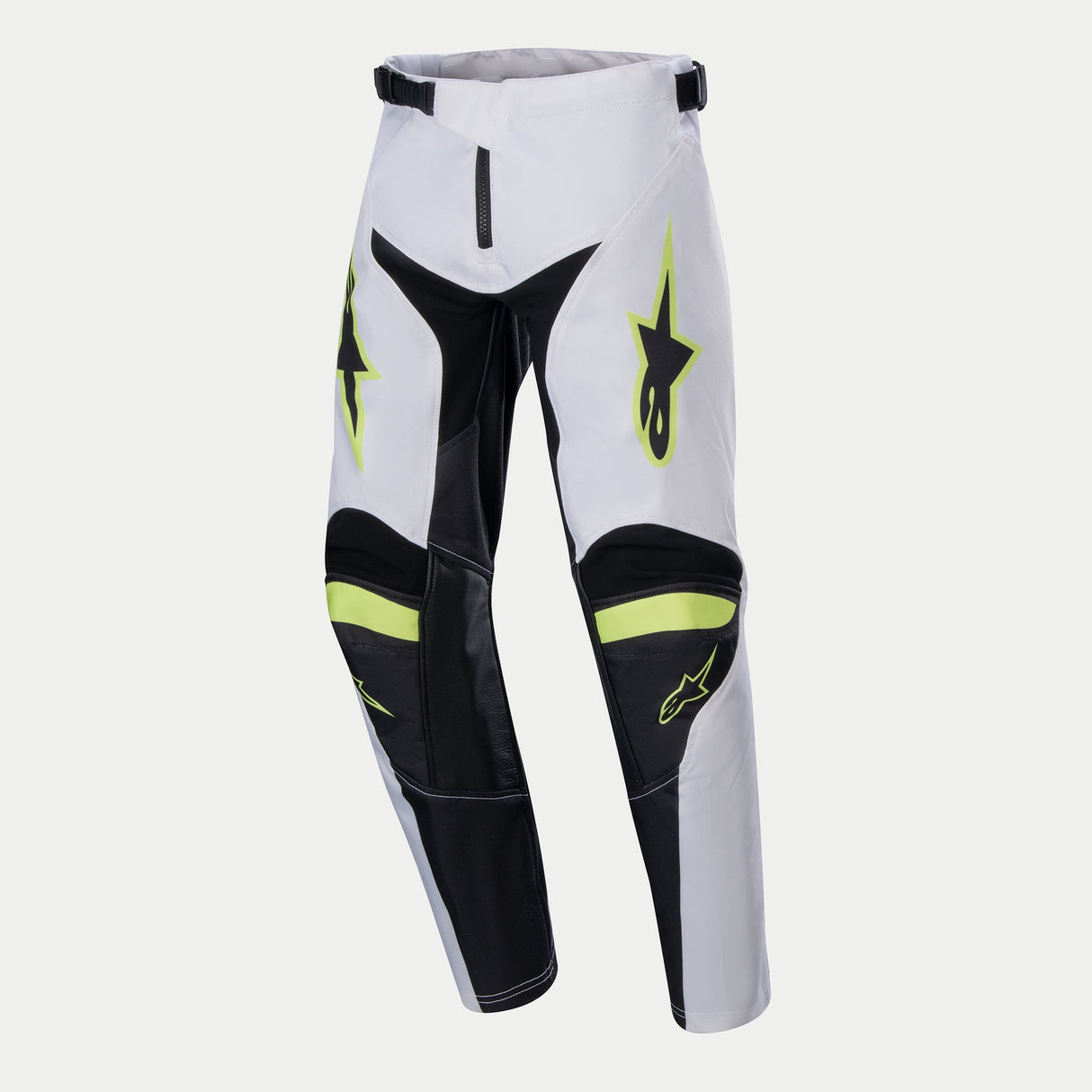 Alpinestars 2024 Youth Racer Lucent Pants - White Neon Red Fluro Yellow