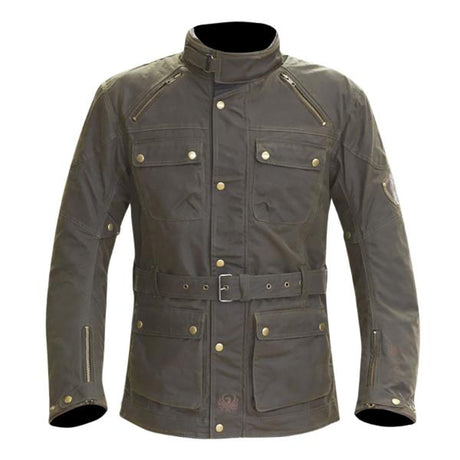 Merlin Rowan Textile Jacket – Brown - MotoHeaven