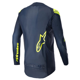 Alpinestars 2023 Supertech Bruin Jersey - Night Navy Yellowfluro