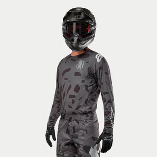 Alpinestars 2024 Techstar Graphite Jersey - Black Camo