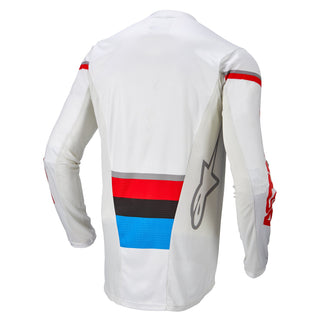 Alpinestars 2022 Techstar Quadro Jersey - White/Blue/Red