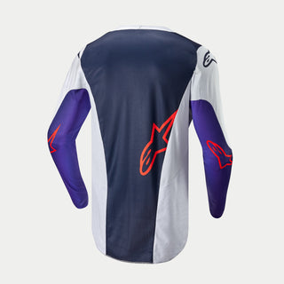 Alpinestars 2024 Racer Hoen Jersey - Light Gray Hot Orange Black