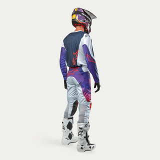 Alpinestars 2024 Racer Hoen Pants - Light Gray Hot Orange Black