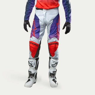Alpinestars 2024 Racer Hoen Pants - Light Gray Hot Orange Black
