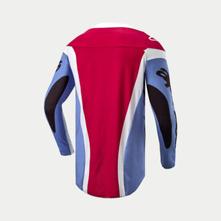 Alpinestars 2024 Techstar Ocuri Jersey - Light Blue Mars Red White