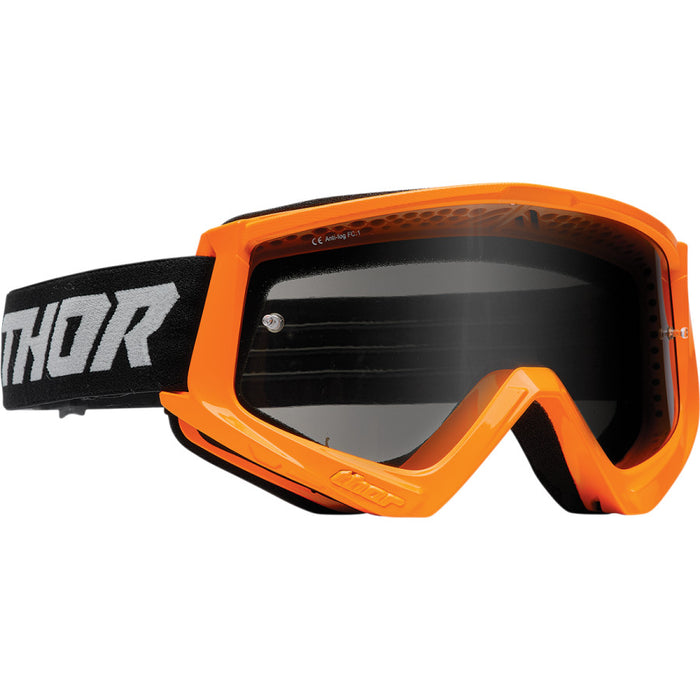 Thor Combat Sand Racer Goggles - Orange/Grey