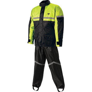 Nelson-Rigg Stormrider Rainsuit SR-6000 2 piece Hi-Vis - Black/Yellow - MotoHeaven