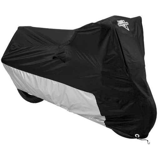 Nelson-Rigg Bike Cover MC-90402 Deluxe Motorcycle Cover - Black/Silver - MotoHeaven