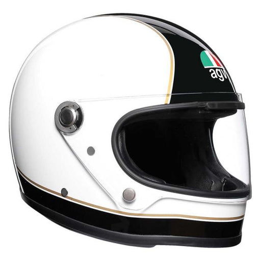 AGV X3000 Super Black/White Helmet - MotoHeaven