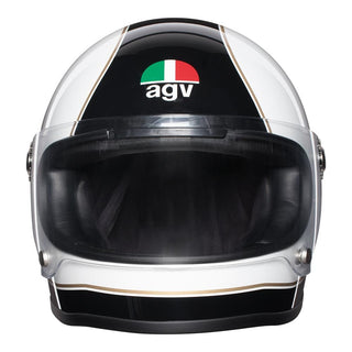 AGV X3000 Super Black/White Helmet - MotoHeaven