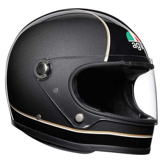 AGV X3000 Super Gloss Black/Grey/Yellow Helmet - MotoHeaven