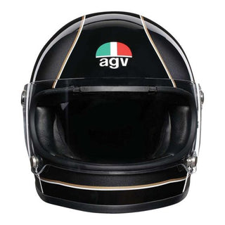 AGV X3000 Super Gloss Black/Grey/Yellow Helmet - MotoHeaven