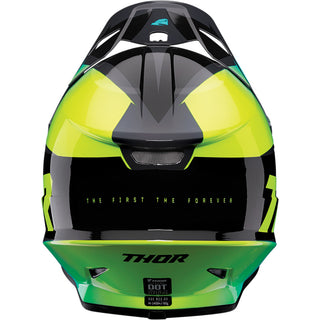 Thor Sector Fader Helmet - Acid/Teal