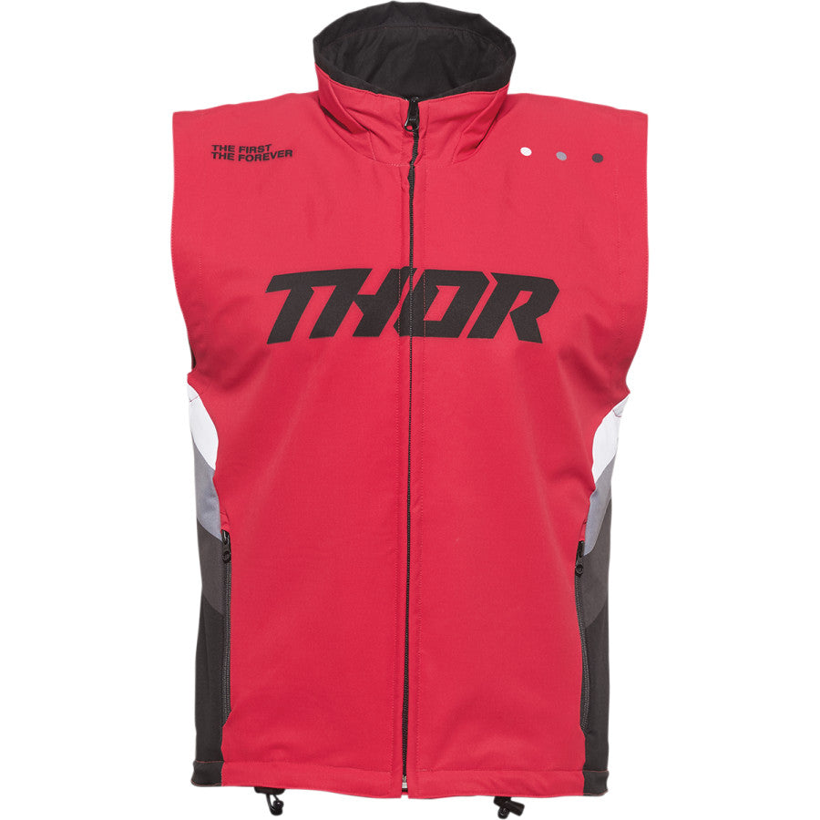 Thor Warmup Vest - Red/Black