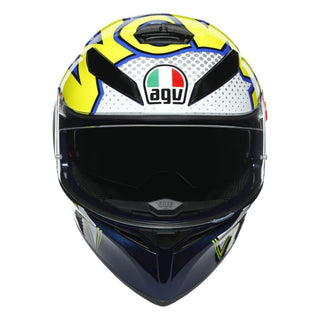 AGV K3 SV Bubble Blue/White/Fluro