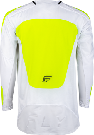 Fly Racing 2024 Evo Jersey - White/Hi Vis