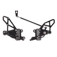 Vortex Rearsets Ducati 848/1098/1198 - Black