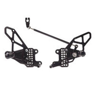 Vortex Rearsets : Kawasaki ZX-10R 06-10' -Black