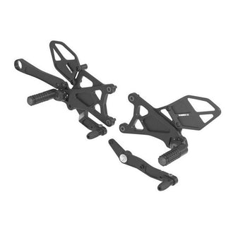 Vortex Rearsets : Yamaha V3 YZF-R6 06-20 - Black