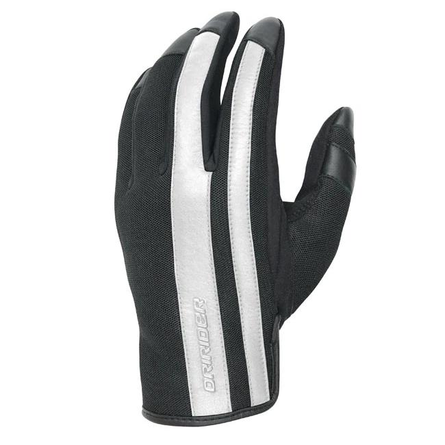 Dririder Urban Men's Motorcycle Gloves - Black/White