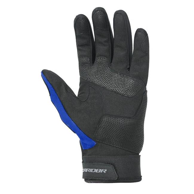 Dririder RX Adventure Men's Motorcycle Gloves - Black-Blue