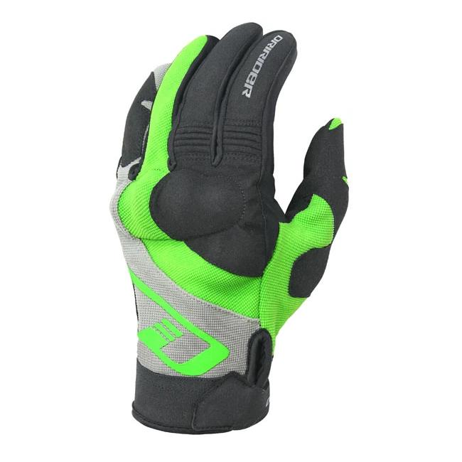 Dririder RX Adventure Men's Motorcycle Gloves - Black-Green