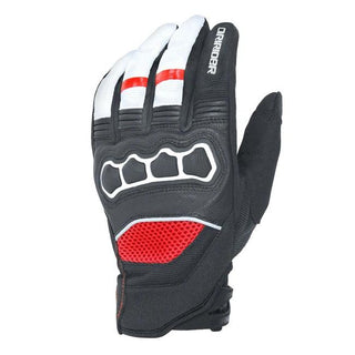 Dririder Street Men's Motorcycle Gloves - Black/White