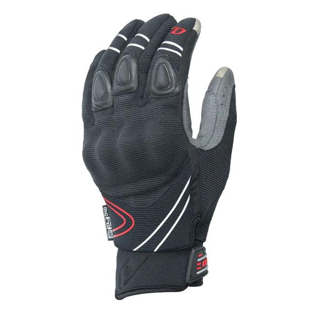 Dririder Fluid Men's Motorcycle Gloves - Black