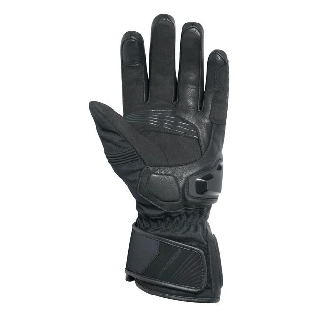 Dririder Highway Men's Motorcycle Gloves - Black/Black
