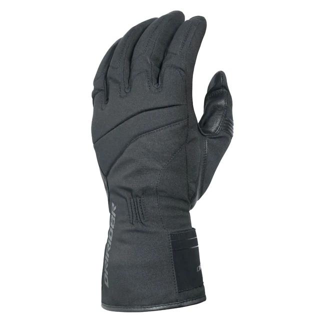 Dririder Ride Men's Motorcycle Gloves - Black/Black