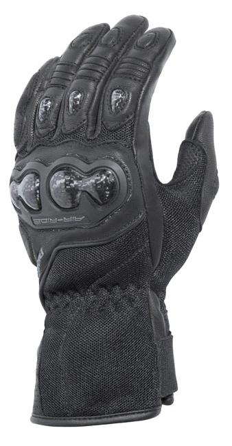 Dririder Air Ride 2 Ladies Motorcycle Gloves - Black/Black