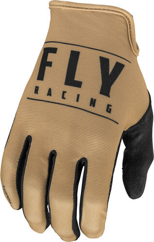 Fly Racing Media 2020 Motorcycle Gloves - Khaki/Black