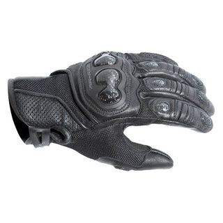 Dririder Air-Ride 2 Short Cuff Ladies Motorcycle Gloves - Black