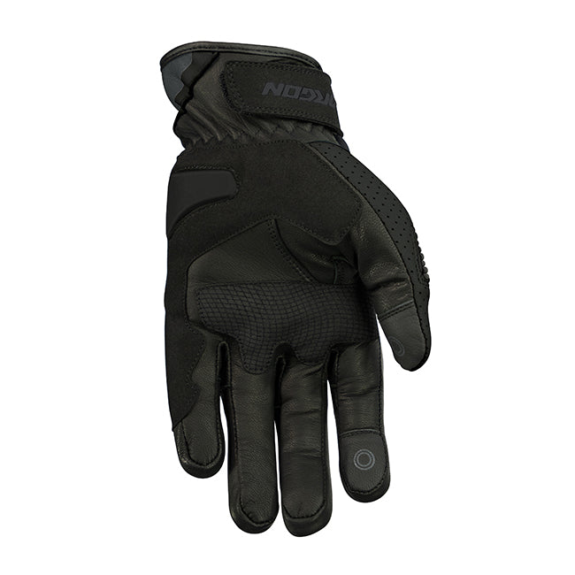 Argon Charge Motorcycle Gloves - Black