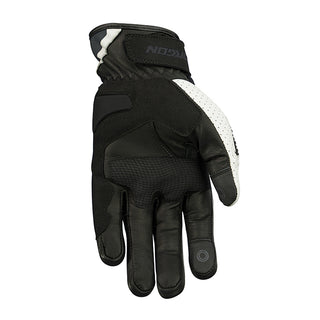 Argon Charge Motorcycle Gloves - Black/White