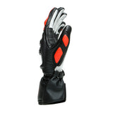 Dainese Druid 3 Motorcycle Gloves - Black/Fluo-Red
