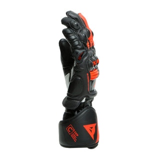 Dainese Druid 3 Motorcycle Gloves - Black/Fluo-Red