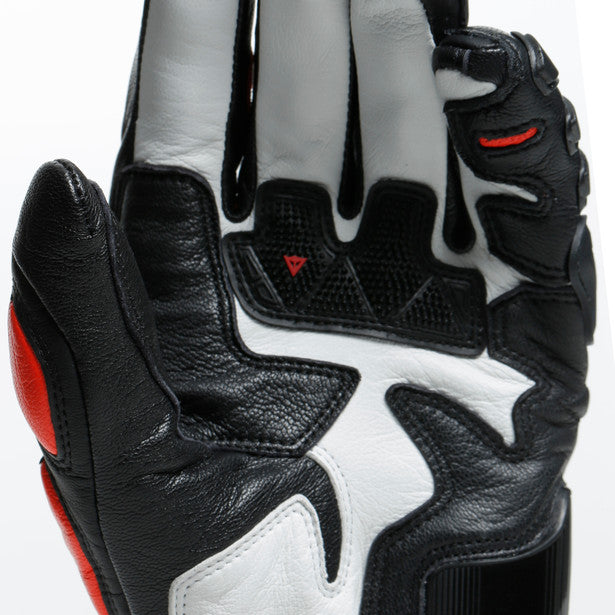 Dainese Druid 3 Motorcycle Gloves - Black/Fluo-Red