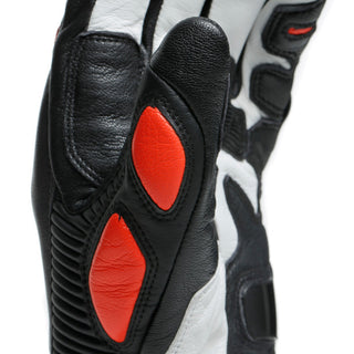 Dainese Druid 3 Motorcycle Gloves - Black/Fluo-Red