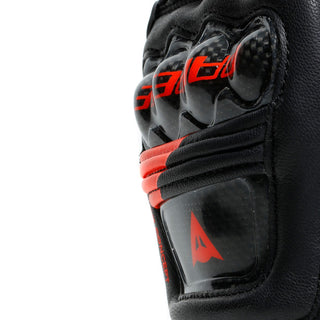 Dainese Druid 3 Motorcycle Gloves - Black/Fluo-Red