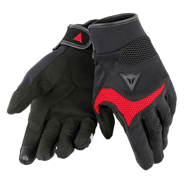 Dainese Desert Poon D1 Unisex Gloves - Black/Red