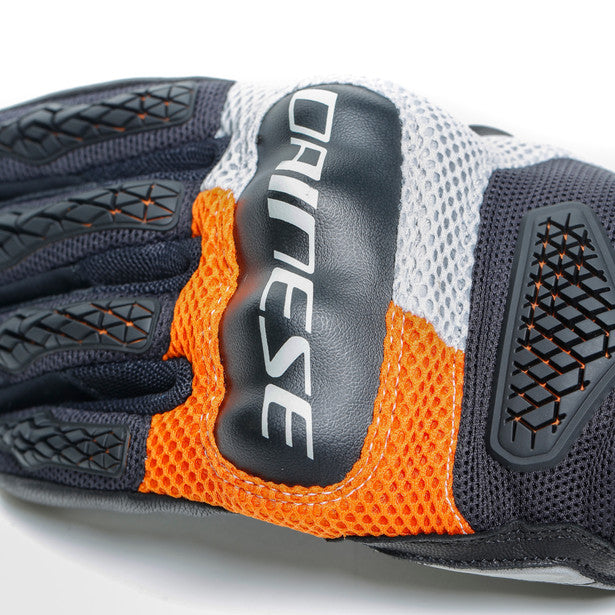 Dainese D-Explorer 2 Gloves - Glacier-Grey/Orange/Black